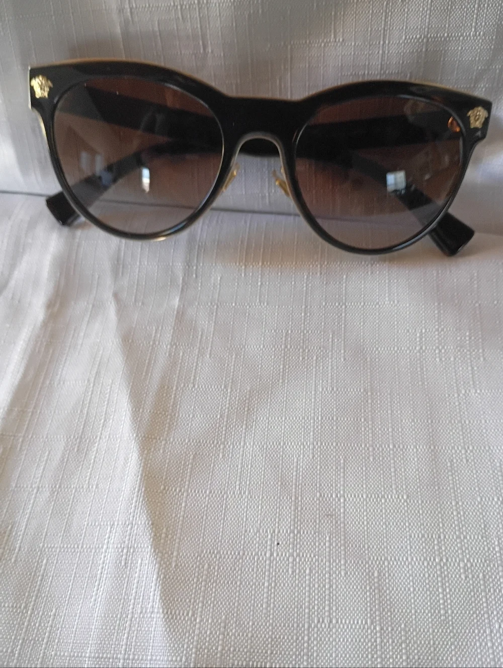 Versace Authentic  Tortoiseshell Cat-Eye Sunglasses with Brown Gradient MOD#2198